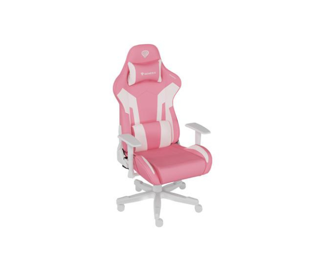 Genesis Fotel gamingowy Nitro 710 różowo-biały - 1079612 - zdjęcie 3